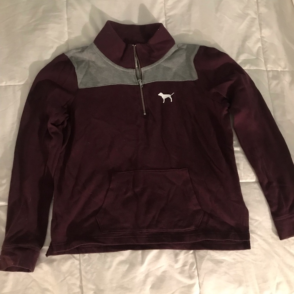Pink quarter zip!